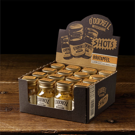 16er Micro Moonshine Box – Bratapfel