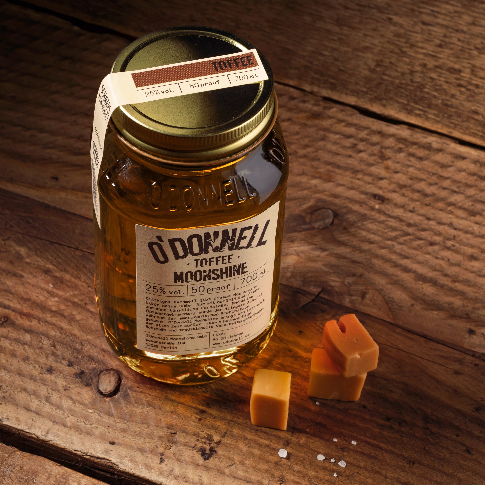 Toffee (25% vol.) – O'Donnell Moonshine CH